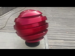 আধুনিক স্টেইনলেস স্টীল ভাস্কর্য, আঁকা স্টেইনলেস স্টীল বিমূর্ত ভাস্কর্য